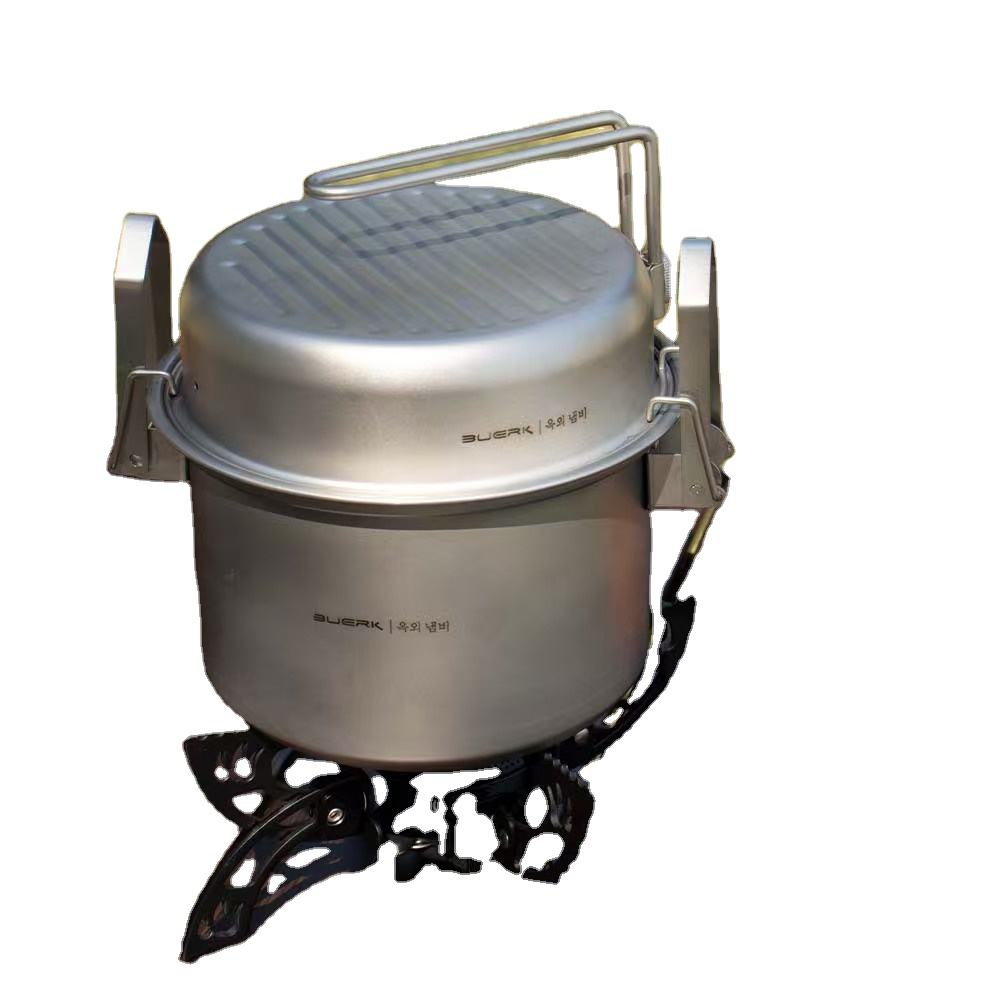 Camping Cooking Frying Pan - Outdoor Camping Micro Pressure Cookware Set,