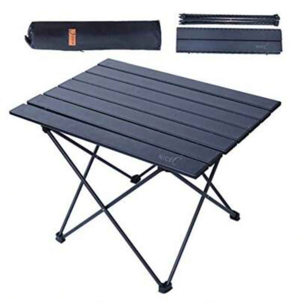 Camping Cooking Roll - Ultralight Roll Up Aluminum Camping Table