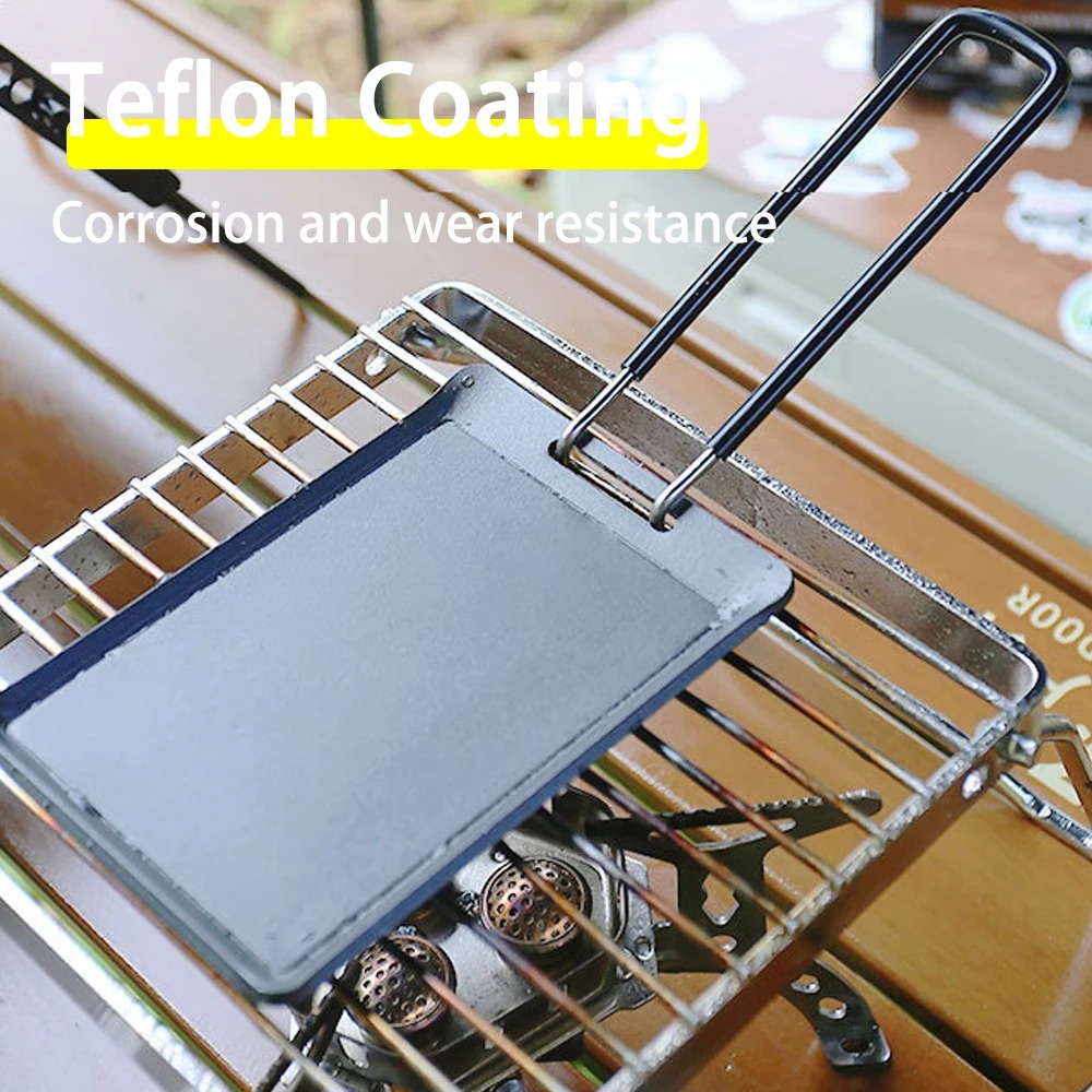 Camping Cooking Frying Pan - ..Camping Small Size Frying Pan Meat