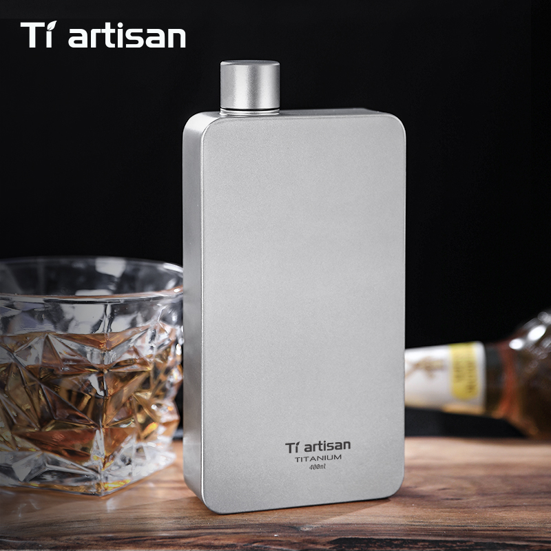 Tiartisan 400ML Titanium Hip F - Camping Cooking Utilities 评论和价格