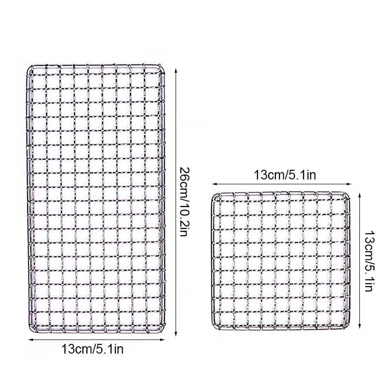 YOMEEI 2Pcs Stainless Steel BB - Camping Cooking Mat 评论和价格