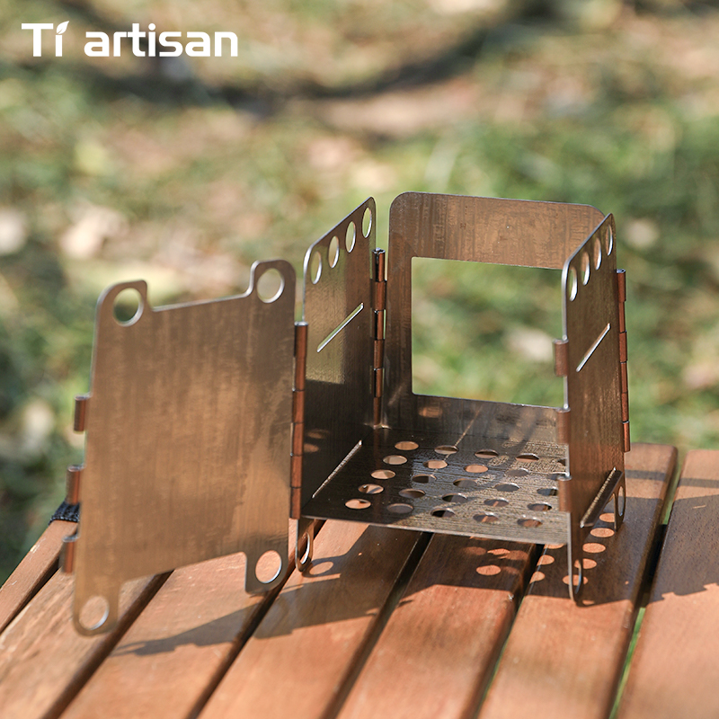 Tiartisan Stainless Steel Camp - Camping Cooking Wood Stove 评论和价格
