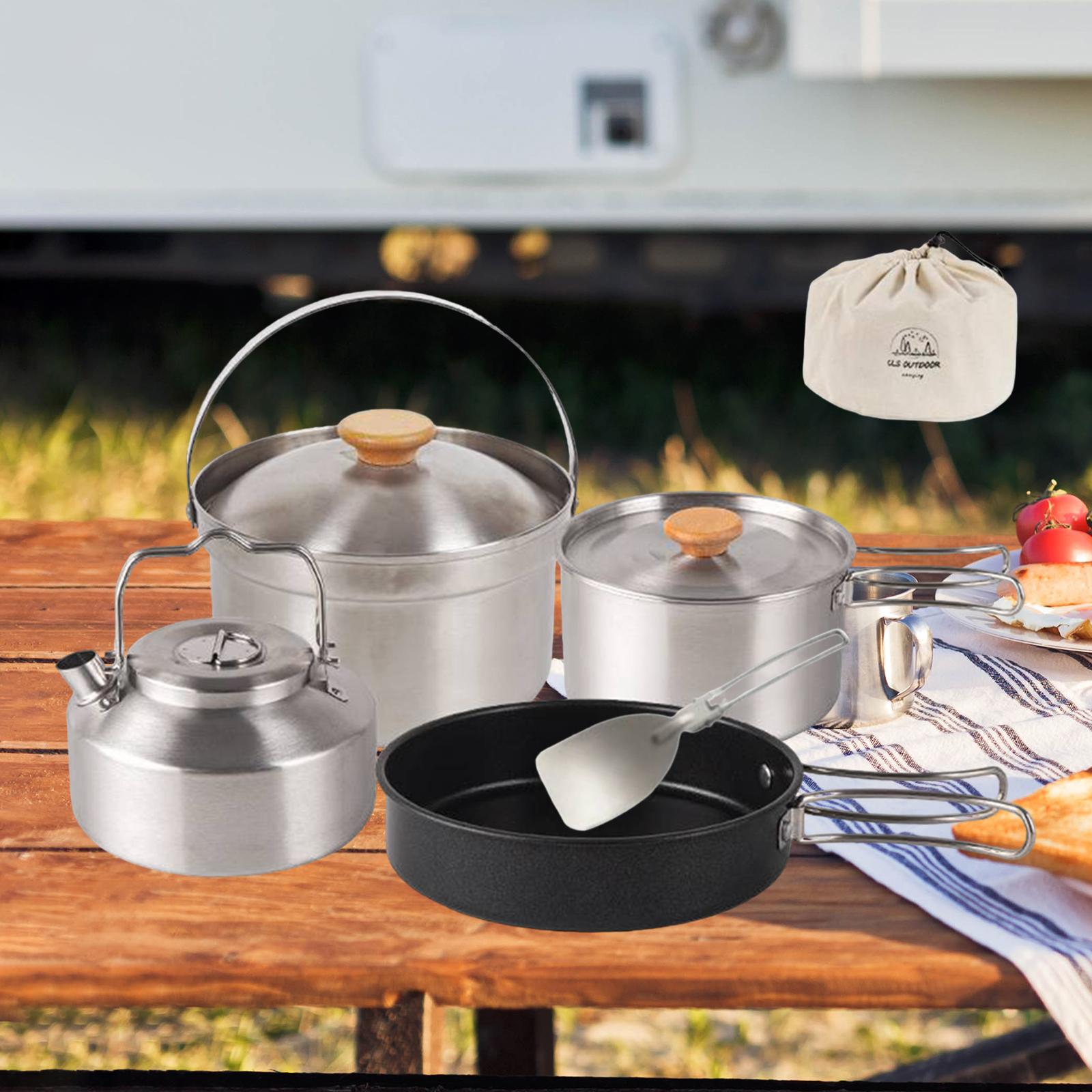 Camping Cookware Cook Gear Por - Camping Cooking Frying Pan 评论和价格