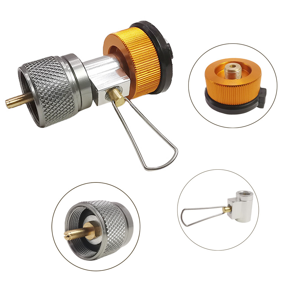 3pcs/set Camping Stove Adapter - Camping Cooking Propane 评论和价格