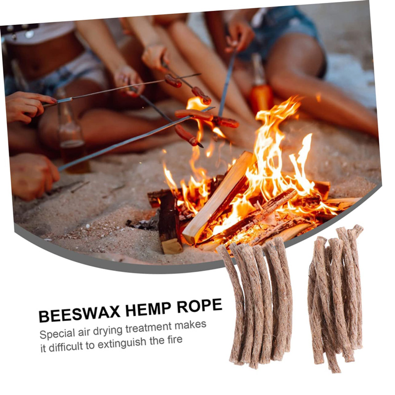 12/24Pcs Survival Wick Hemp Co - Camping Cooking Wood Stove 评论和价格