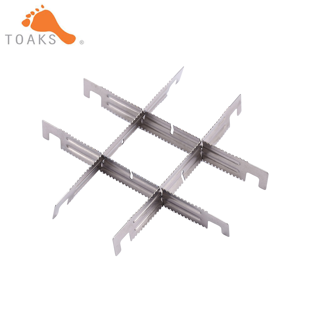 2/4/6pcs TOAKS Outdoor Titaniu - Camping Cooking Wood Stove 评论和价格