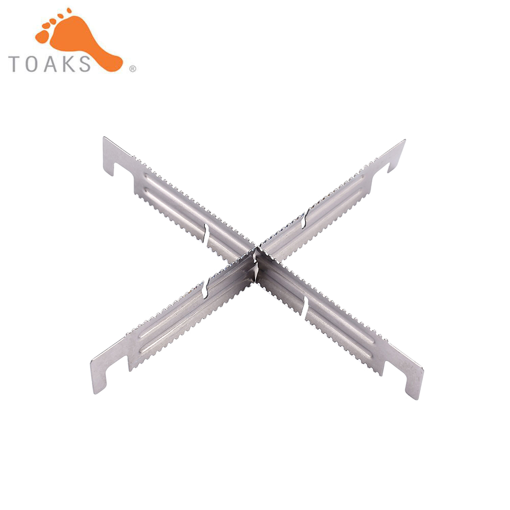 2/4/6pcs TOAKS Outdoor Titaniu - Camping Cooking Wood Stove 评论和价格