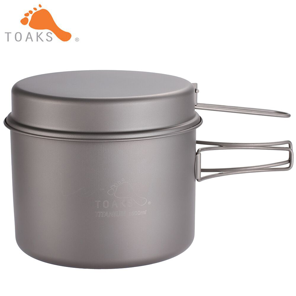 TOAKS Cookware Set Ultralight  - Camping Cooking Utilities 评论和价格
