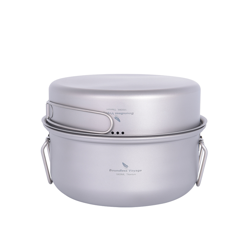 Boundless Voyage Titanium Stea - Camping Cooking Frying Pan 评论和价格