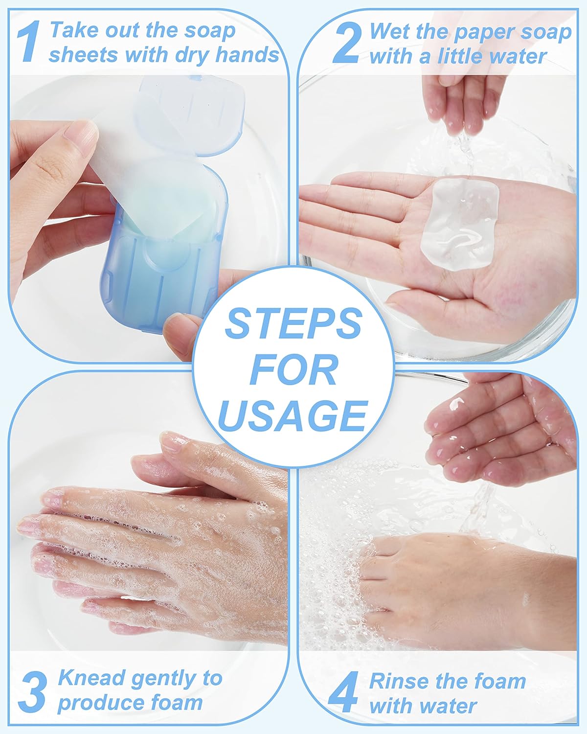 5/10/20 Boxes Scented Hand Soa - Biodegradable Soap Camp 评论和价格