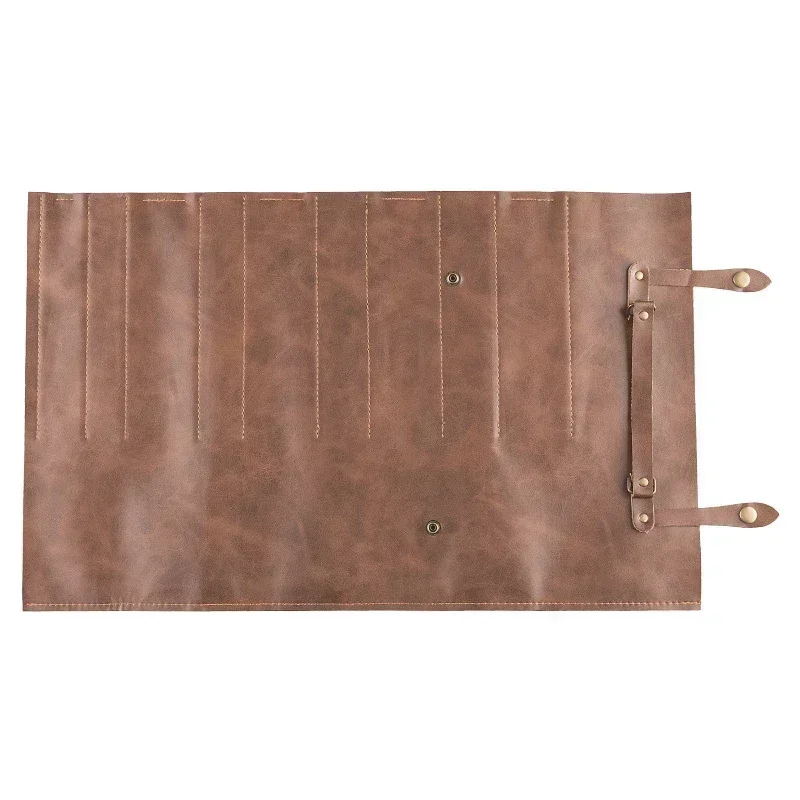 Leather Chef Knife Bag Portabl - Camping Cooking Roll 评论和价格