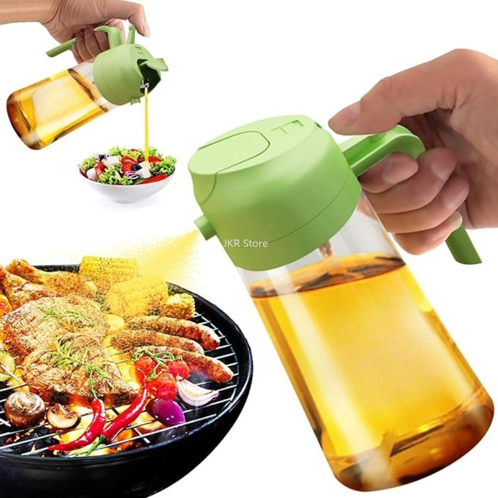 2 in 1 Olive Oil Sprayer Dispe - Camping With Cooking 评论和价格