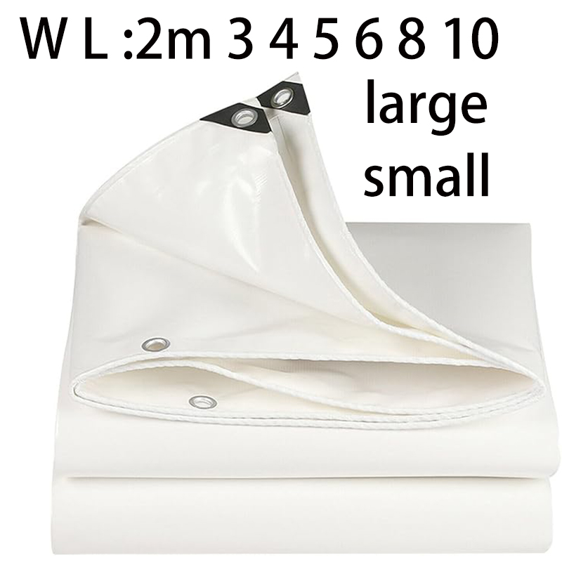 Large Custom Tarpaulin White 3 - Camping Cooking Cover 评论和价格