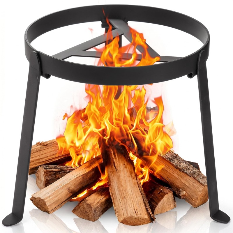 FSTE-Tripod Stand For Cast Iro - Camping Cooking Cast Iron 评论和价格