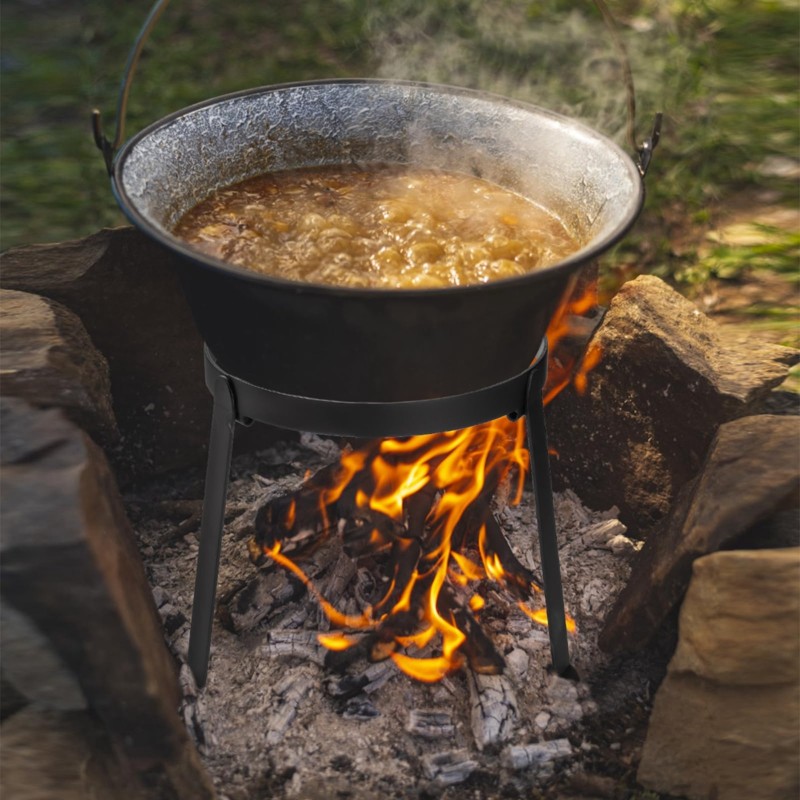 FSTE-Tripod Stand For Cast Iro - Camping Cooking Cast Iron 评论和价格
