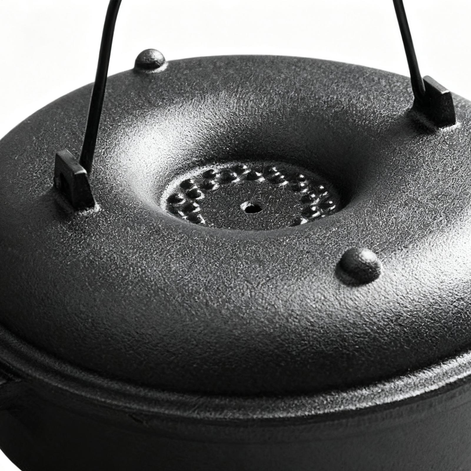 Cauldron Pot for Cooking Non-S - Camping Cooking Cast Iron 评论和价格