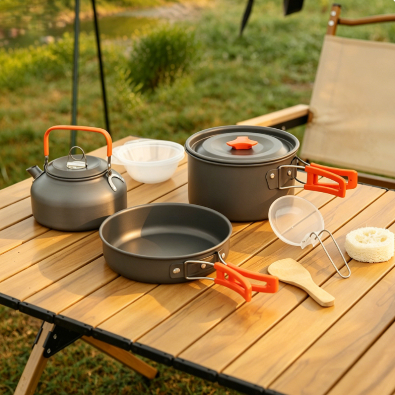 Outdoor Aluminum Alloy Camping - Camping Cooking Frying Pan 评论和价格