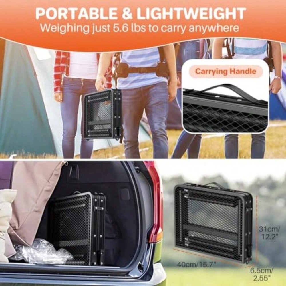 Portable Folding Camping Table - Camping With Cooking 评论和价格