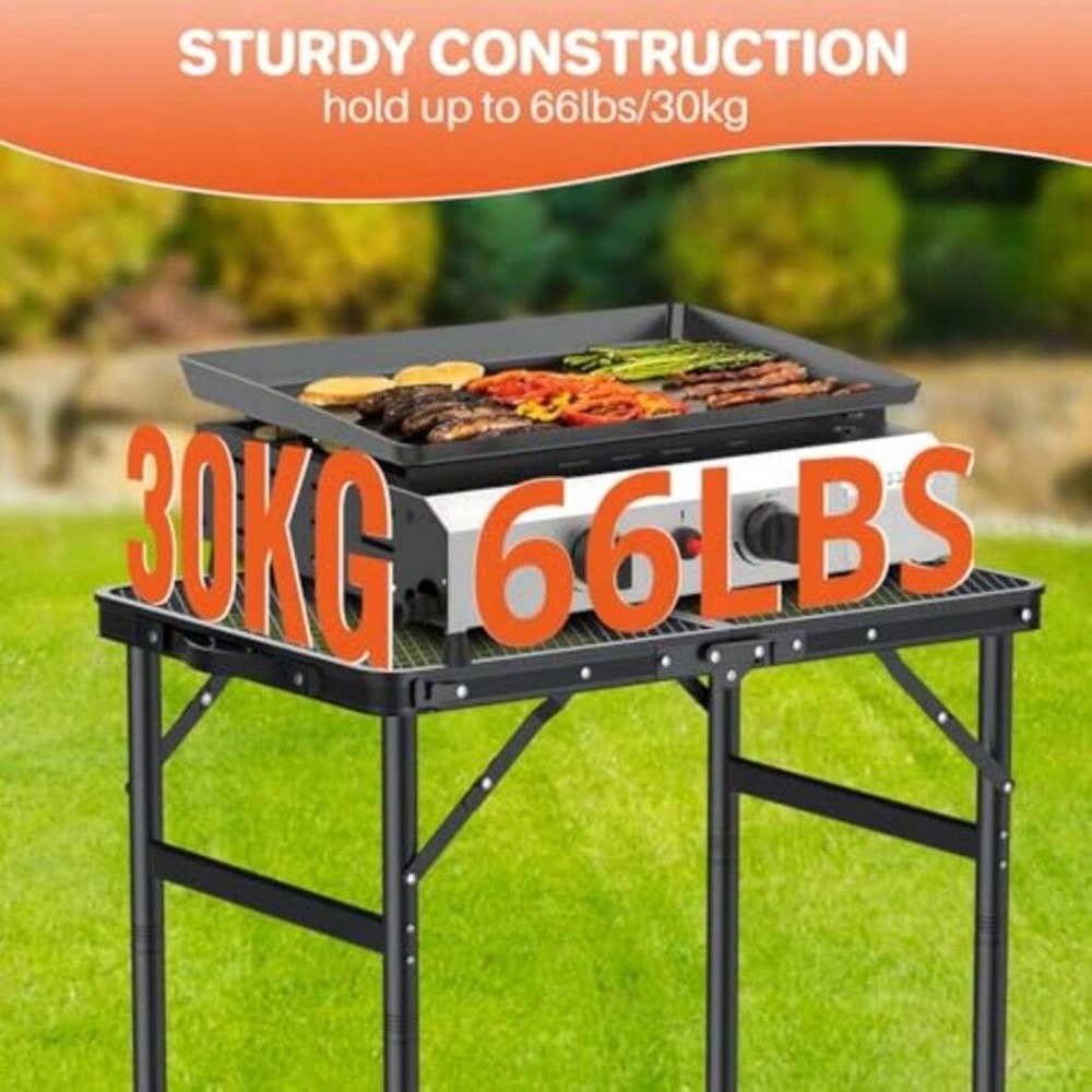 Portable Folding Camping Table - Camping With Cooking 评论和价格