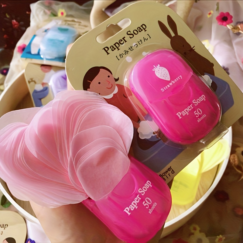 50pcs Portable Soap Sheets | U - Biodegradable Soap Camp 评论和价格