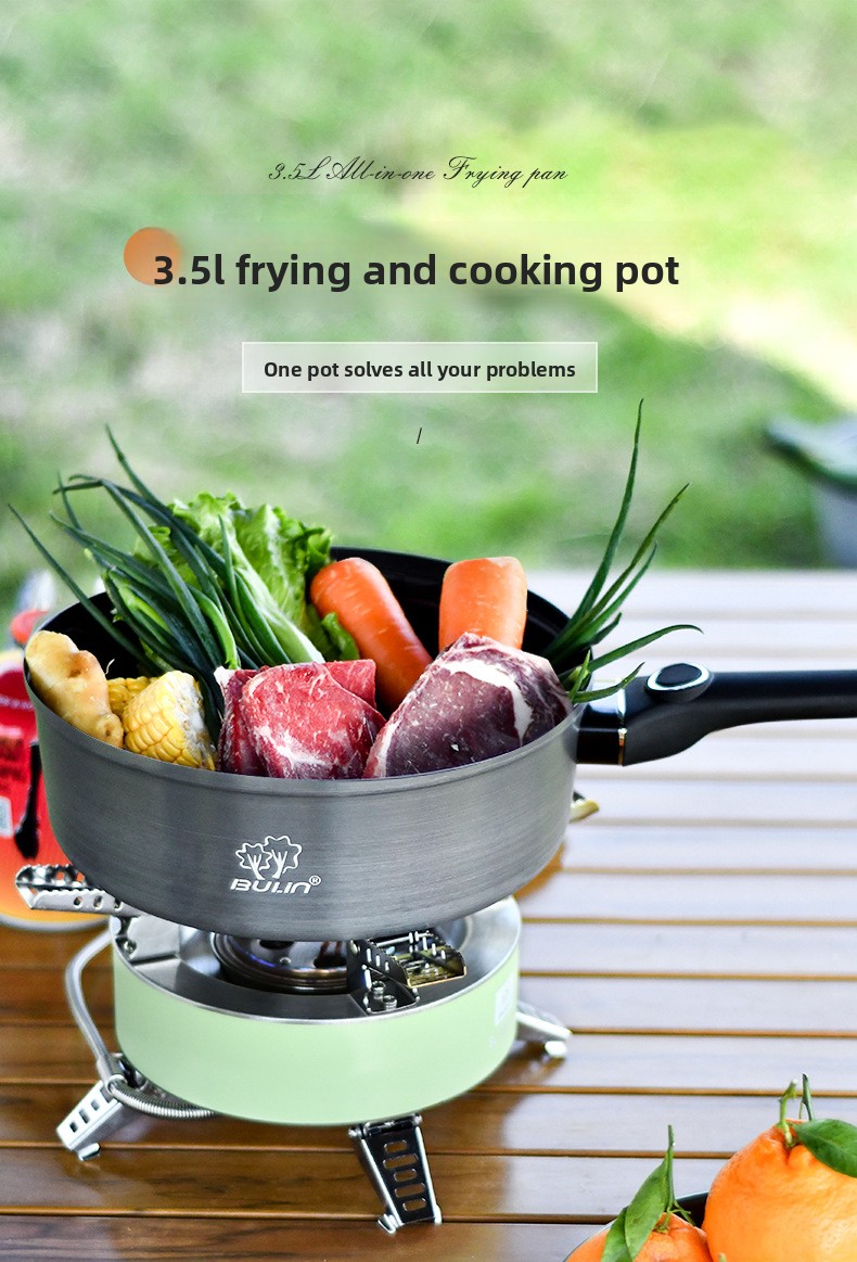 2026Bulin non-stick pan Outdoo - Camping Cooking Frying Pan 评论和价格