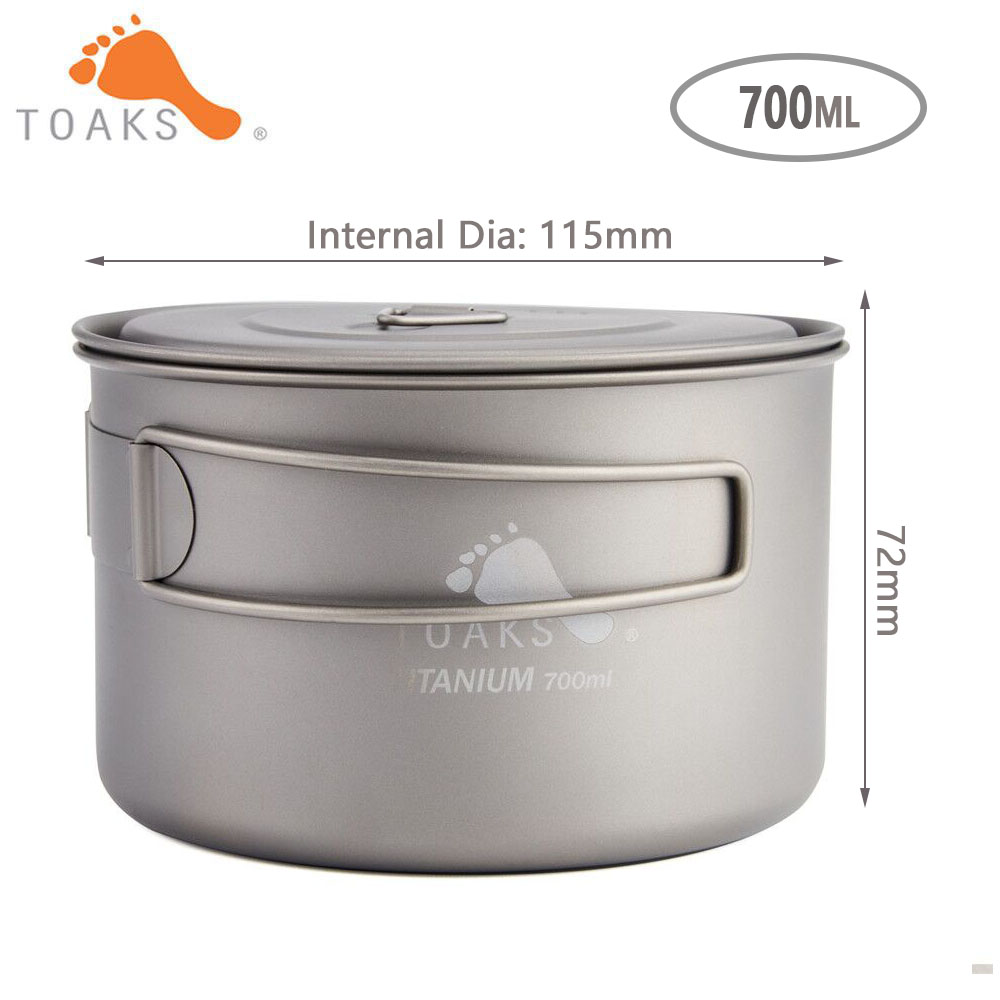 TOAKS Pure Titanium Camping Co - Camping Cooking Utilities 评论和价格
