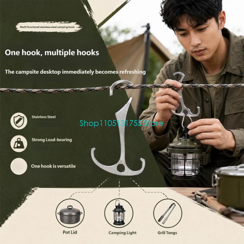 K0EF Tent Cord Utility Hook Me - Camping Cooking Utilities 评论和价格