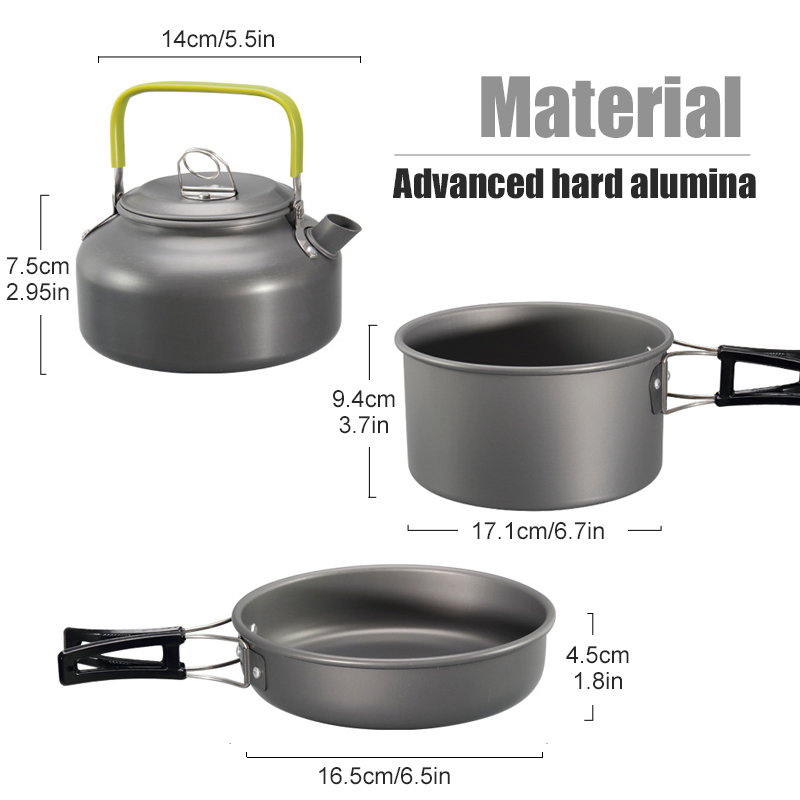 WESTTUNE Camping Cookware Kit  - Camping Cooking Utilities 评论和价格