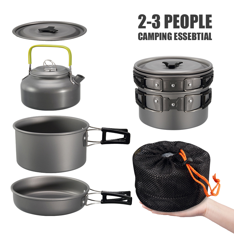 WESTTUNE Camping Cookware Kit  - Camping Cooking Utilities 评论和价格