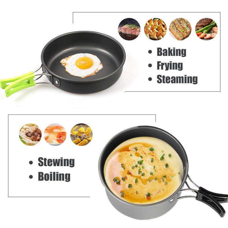 WESTTUNE Camping Cookware Kit  - Camping Cooking Utilities 评论和价格