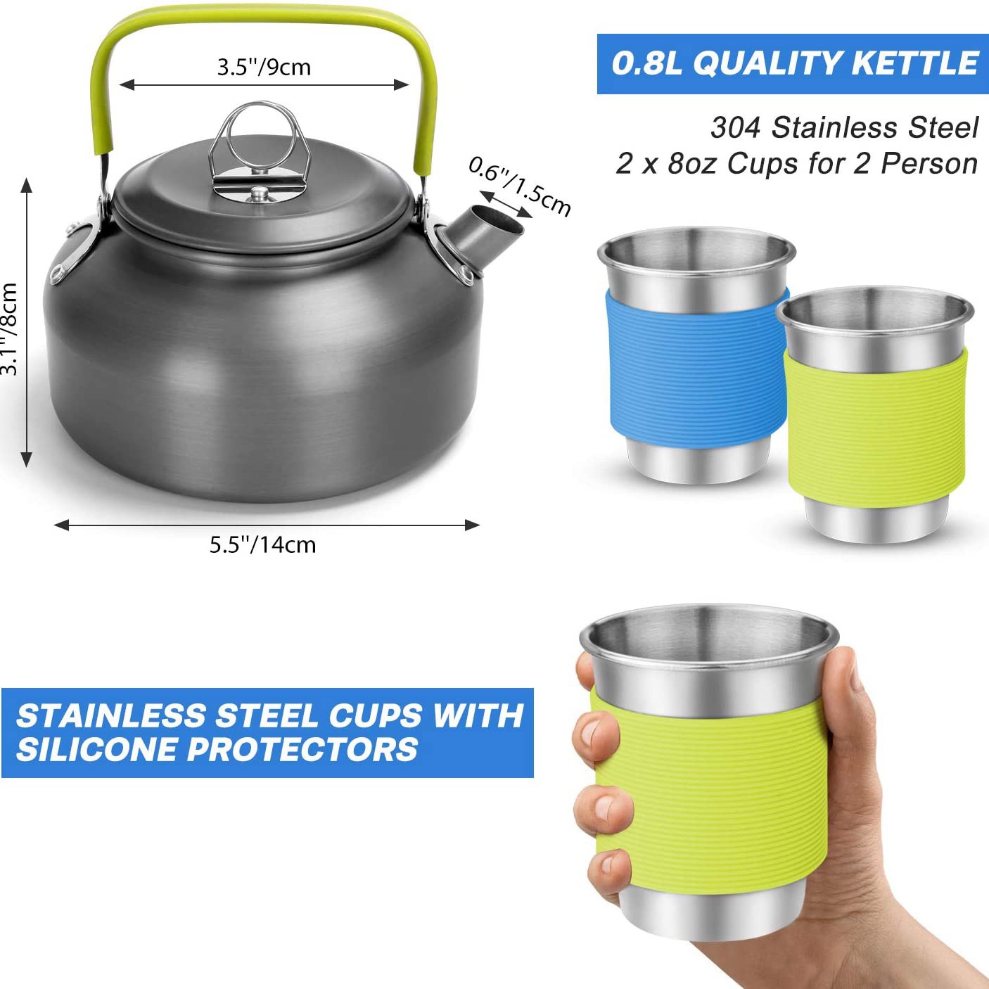 Complete 2-3 Person Camping Co - Camping Cooking Cover 评论和价格