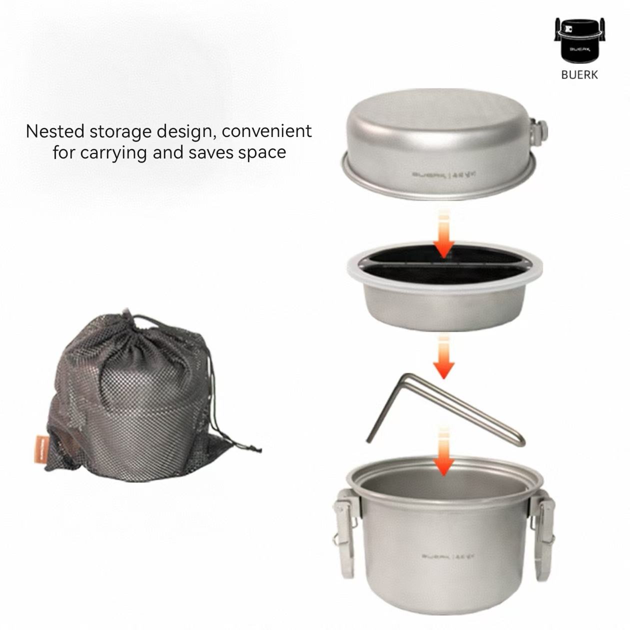 Outdoor Camping Micro Pressure - Camping Cooking Frying Pan 评论和价格