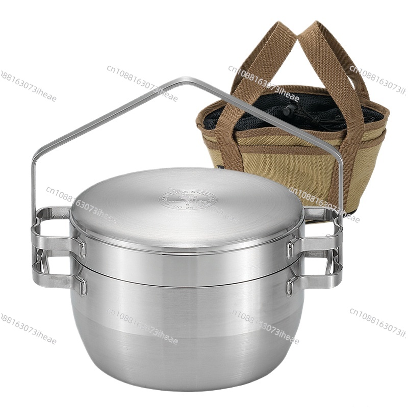 DO-25 thickened stainless stee - Camping Cooking Frying Pan 评论和价格