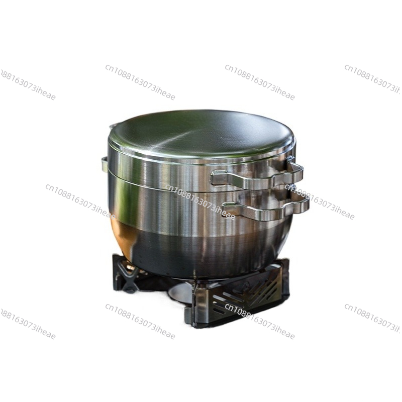 DO-25 thickened stainless stee - Camping Cooking Frying Pan 评论和价格