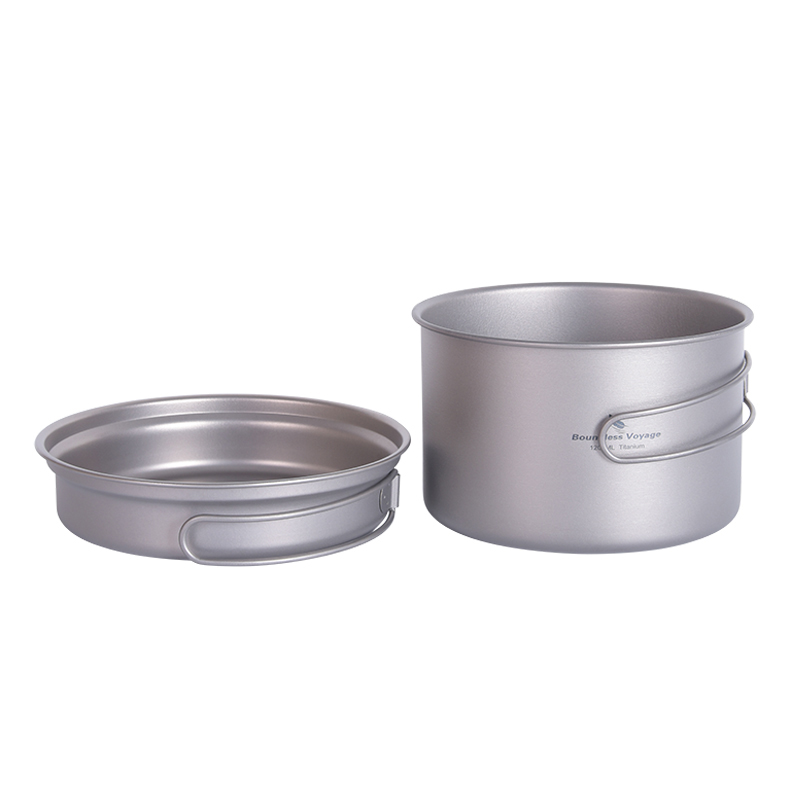 Boundless Voyage Titanium Pot  - Camping Cooking Frying Pan 评论和价格