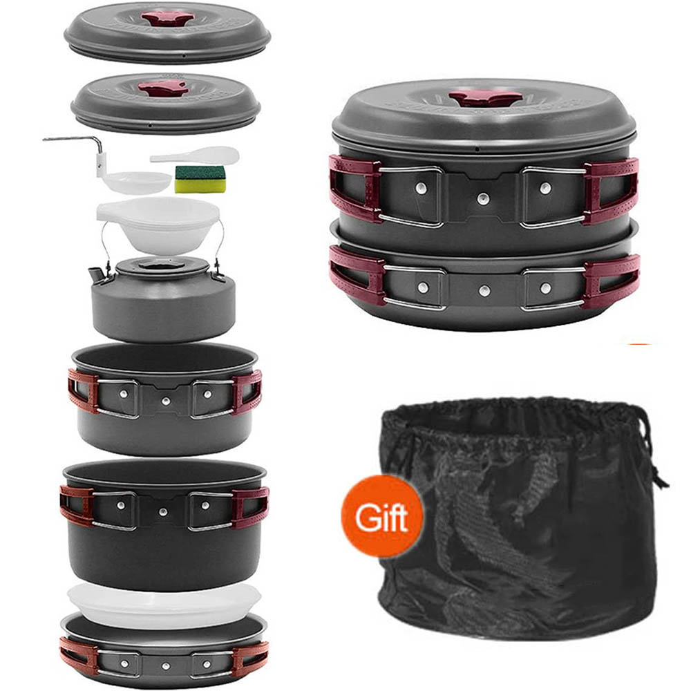 Outdoor cooking 3-4 person pic - Camping Cooking Frying Pan 评论和价格