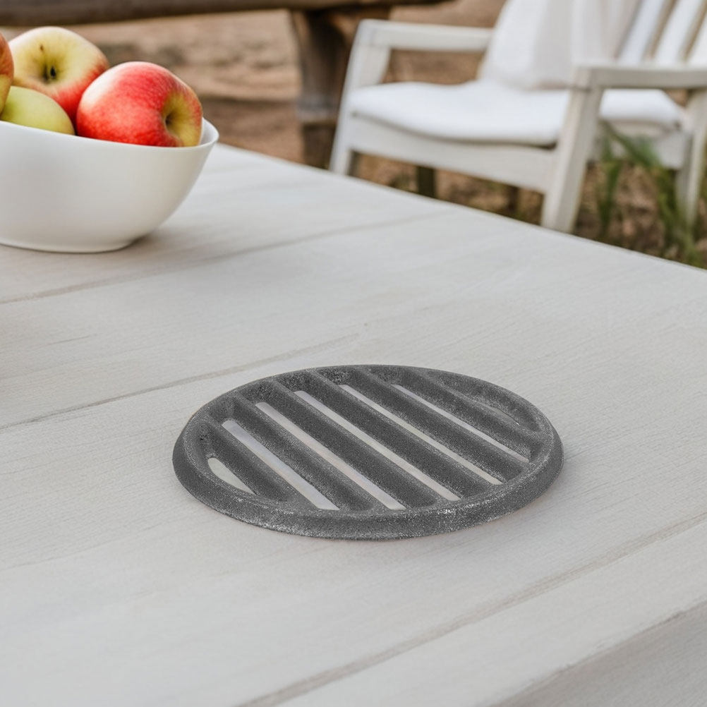 Iron Bbq Grill Grate Charcoal  - Camping Cooking Cast Iron 评论和价格