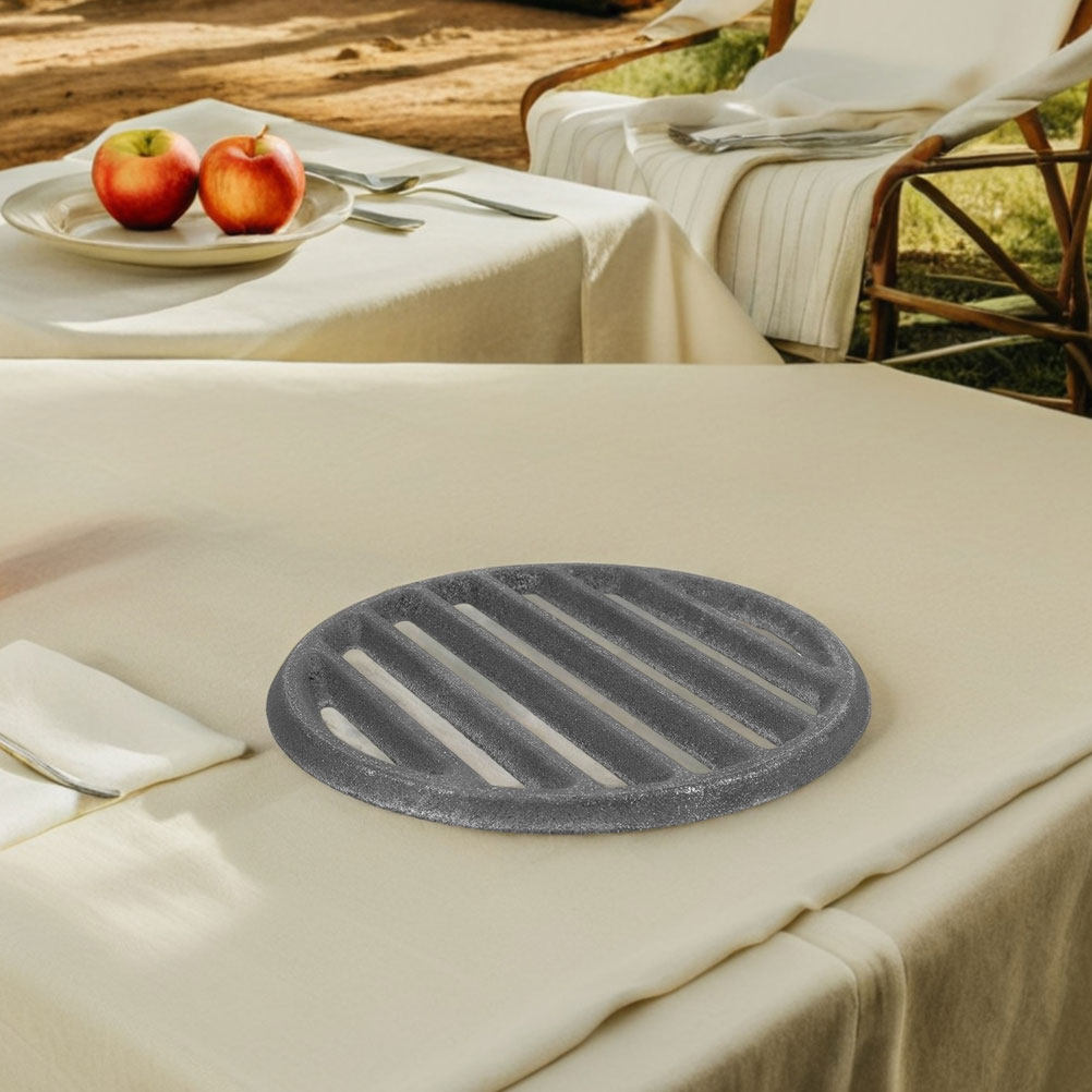 Iron Bbq Grill Grate Charcoal  - Camping Cooking Cast Iron 评论和价格