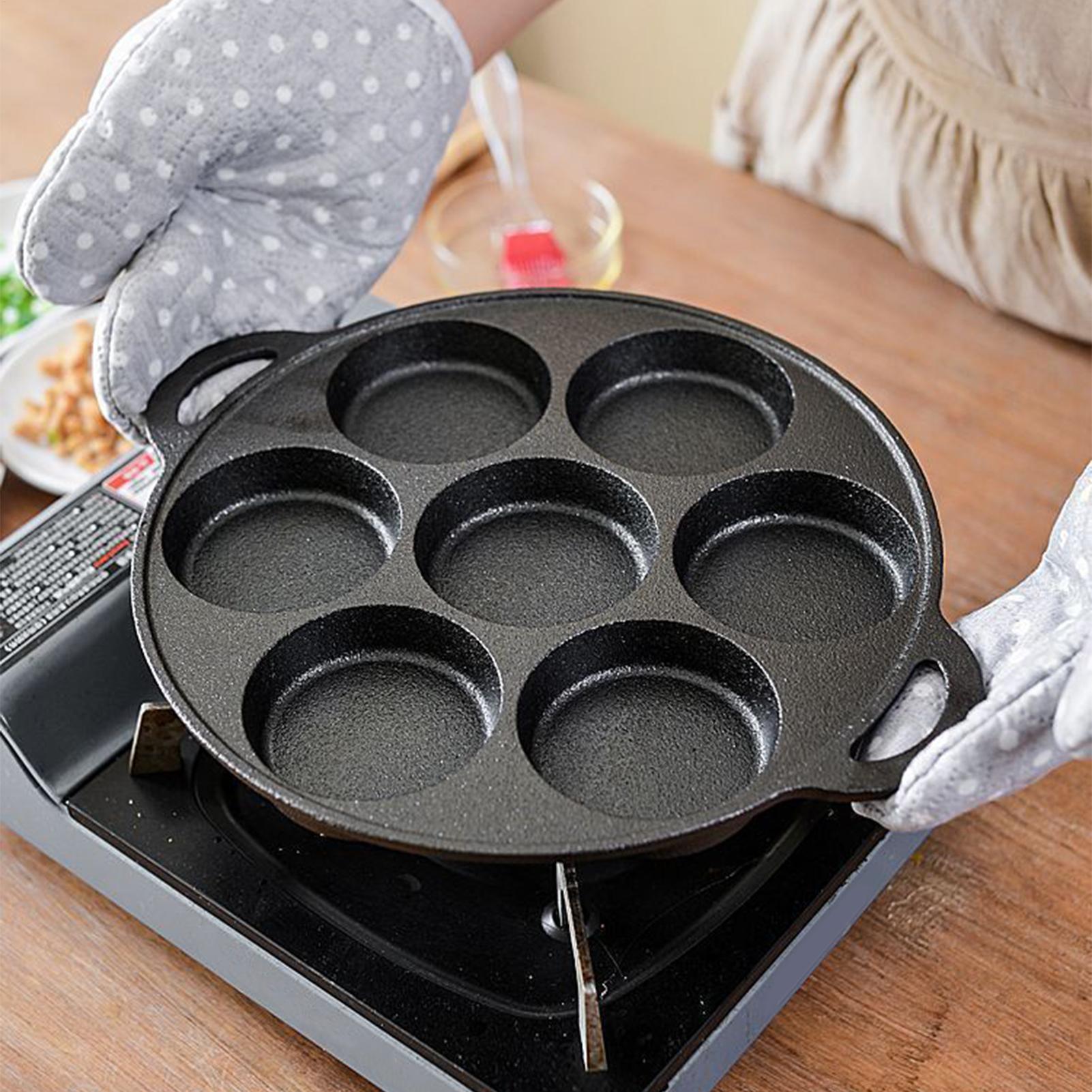 Nonstick Flat Cast Iron Pan Fl - Camping Cooking Cast Iron 评论和价格