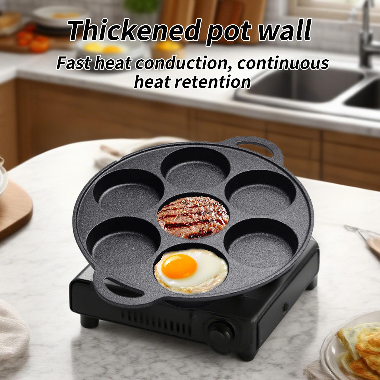 Nonstick Flat Cast Iron Pan Fl - Camping Cooking Cast Iron 评论和价格