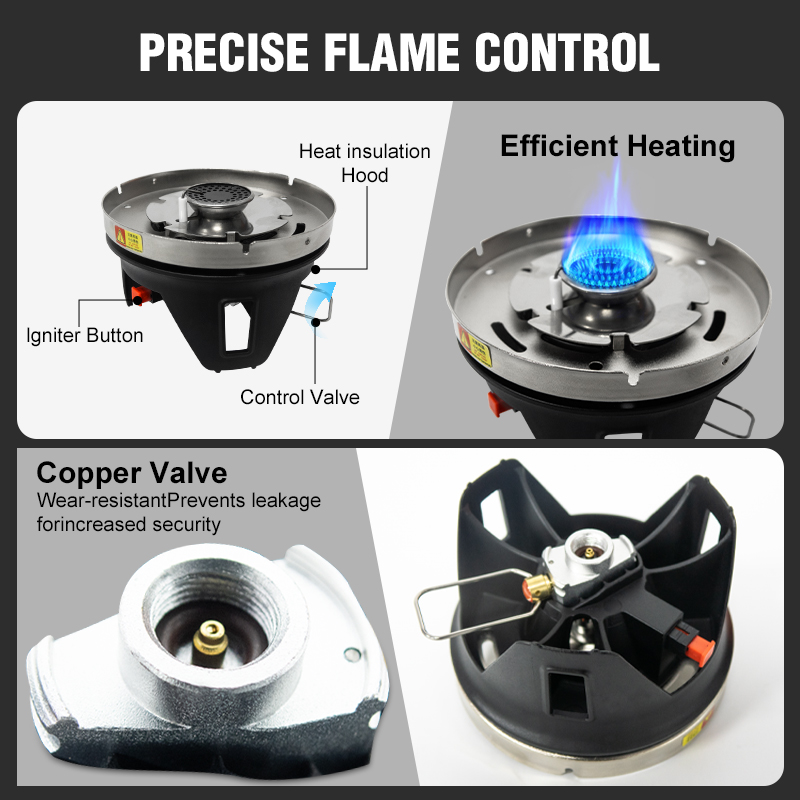 WESTTUNE Outdoor Cooking Syste - Camping Cooking Propane 评论和价格