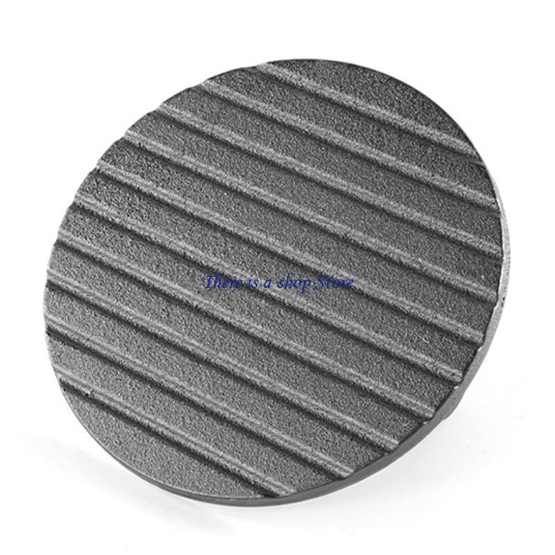 D0AD Cast Iron Patty Press wit - Camping Cooking Cast Iron 评论和价格