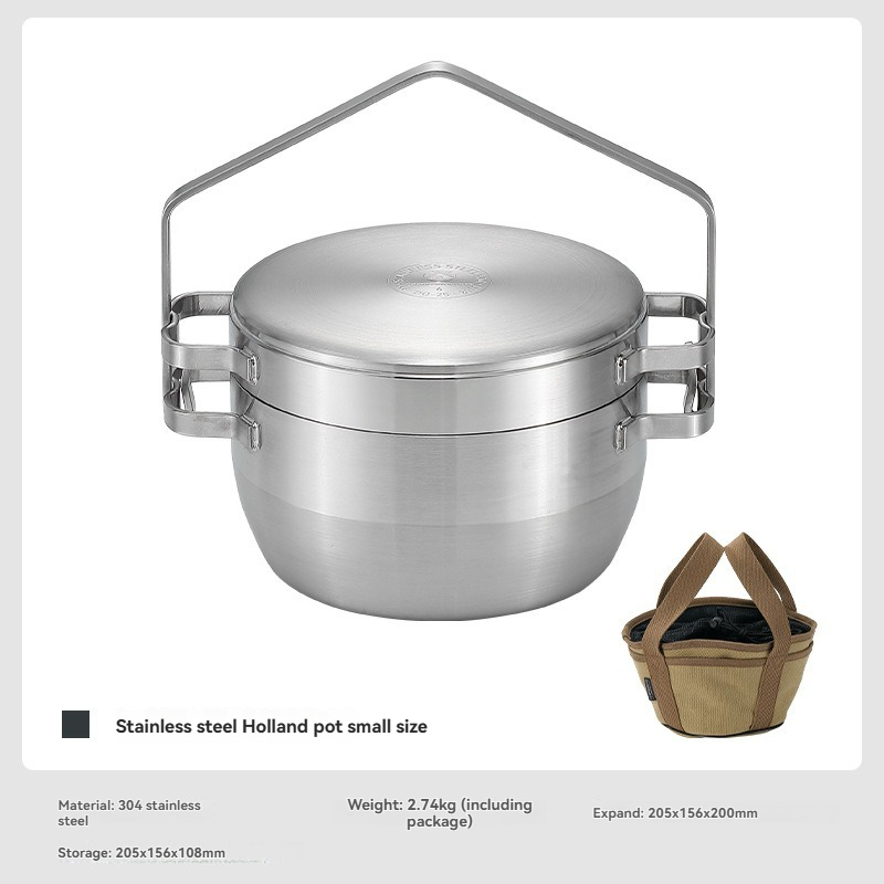 DO-25 thickened stainless stee - Camping Cooking Frying Pan 评论和价格