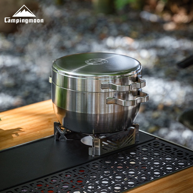 DO-25 thickened stainless stee - Camping Cooking Frying Pan 评论和价格