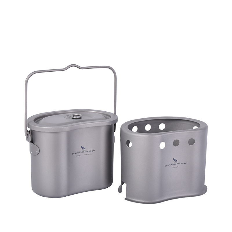 Boundless Voyage Titanium Cook - Camping Cooking Wood Stove 评论和价格