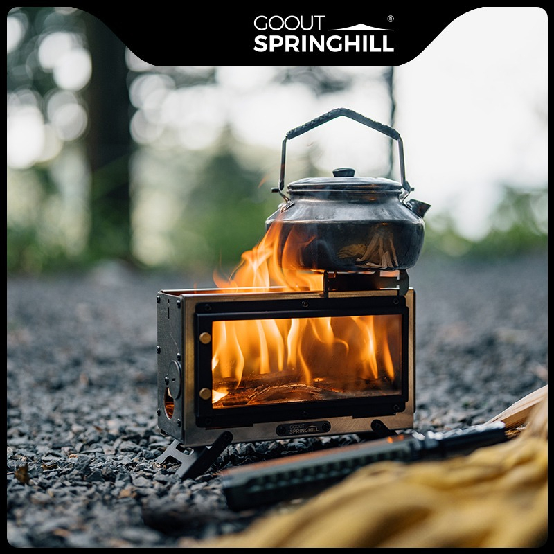 Goout Springhill Wood Stove Po - Camping Cooking Wood Stove 评论和价格