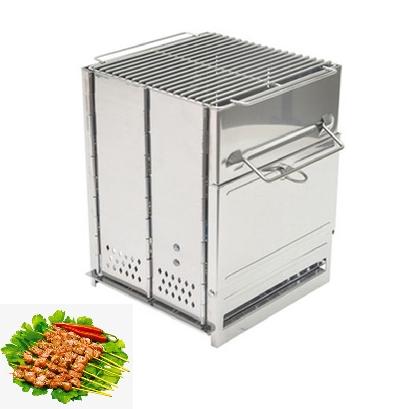 Wood Stove Outdoor Camping Equ - Camping Cooking Wood Stove 评论和价格
