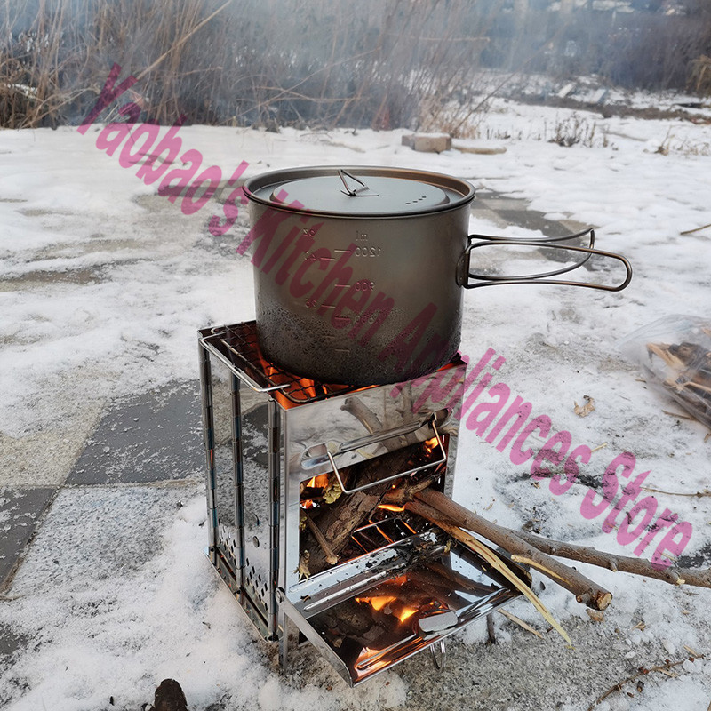Wood Stove Outdoor Camping Equ - Camping Cooking Wood Stove 评论和价格