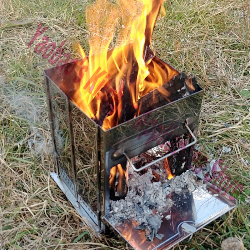 Wood Stove Outdoor Camping Equ - Camping Cooking Wood Stove 评论和价格