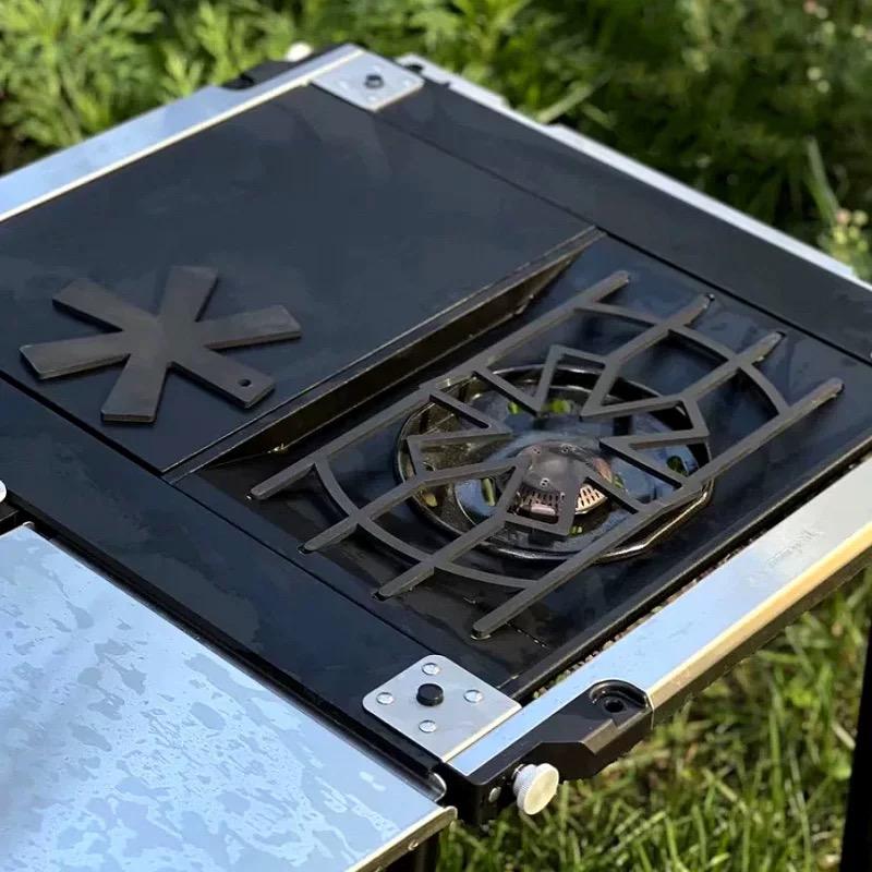 Outdoor Camping Stove Frame Wi - Camping Cooking Cover 评论和价格
